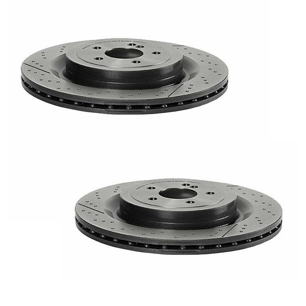 Mercedes Brembo Brakes Kit – Pads and Rotors Rear (360mm) (Ceramic) 2314230212 – Brembo 4180478KIT