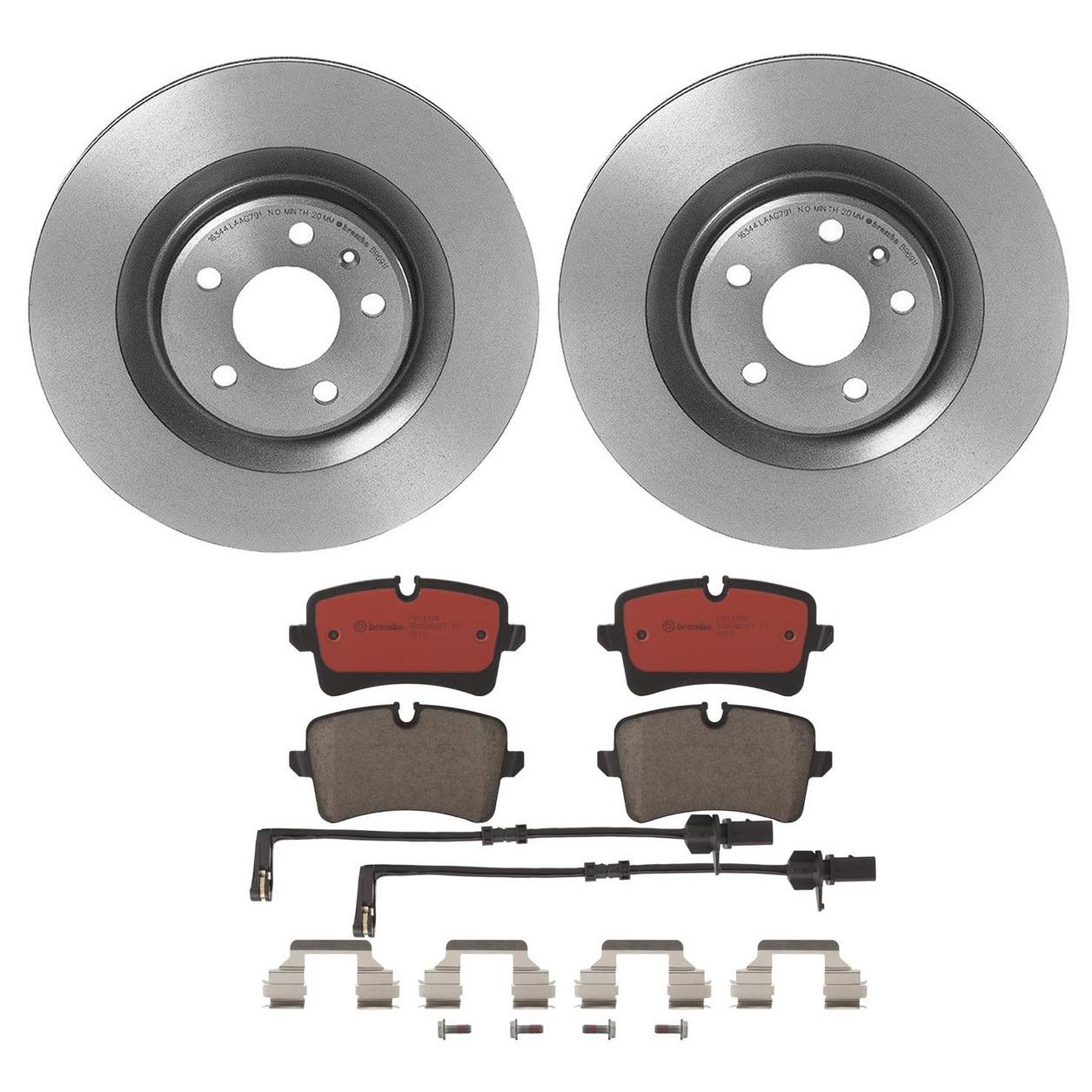 Brembo Brakes Kit – Pads and Rotors Rear