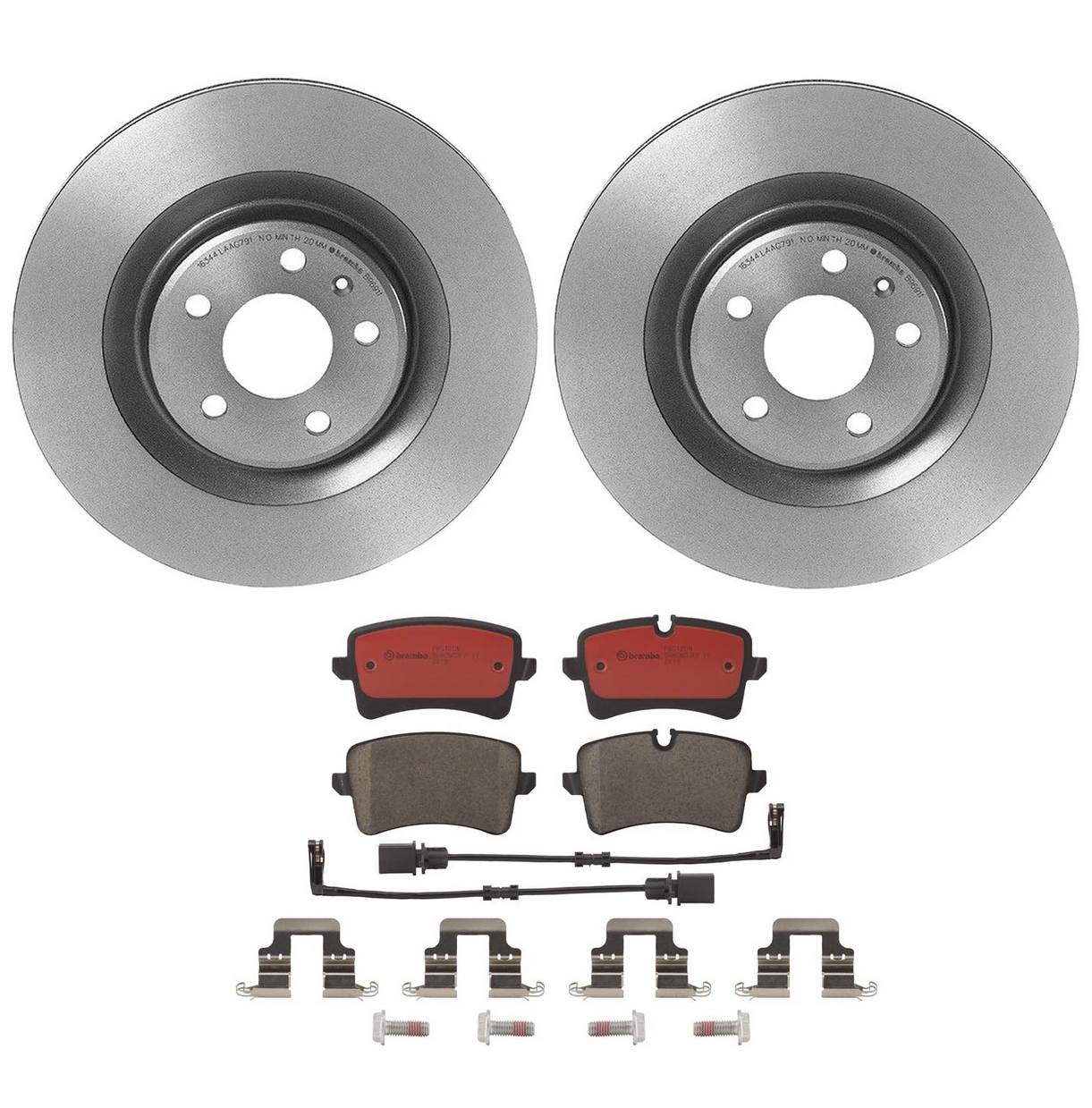 Brembo Brakes Kit – Pads and Rotors Rear