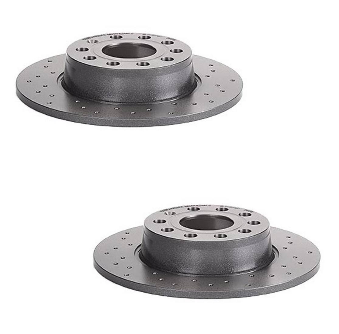 Audi Brembo Brake Kit – Pads and Rotors Rear (272mm) (Ceramic) 8V0698451F – Brembo 4194929KIT