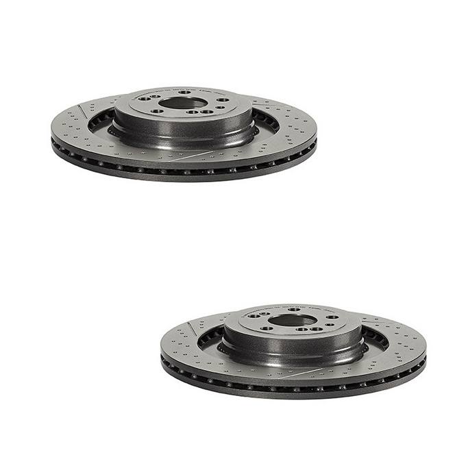 Mercedes Brembo Brakes Kit – Pads and Rotors Rear (360mm) (Ceramic) 1974230112 – Brembo 4195056KIT