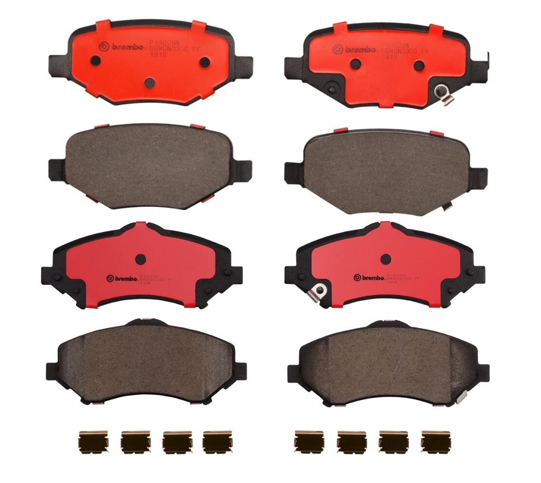 Brembo Disc Brake Pads Kit – Front and Rear