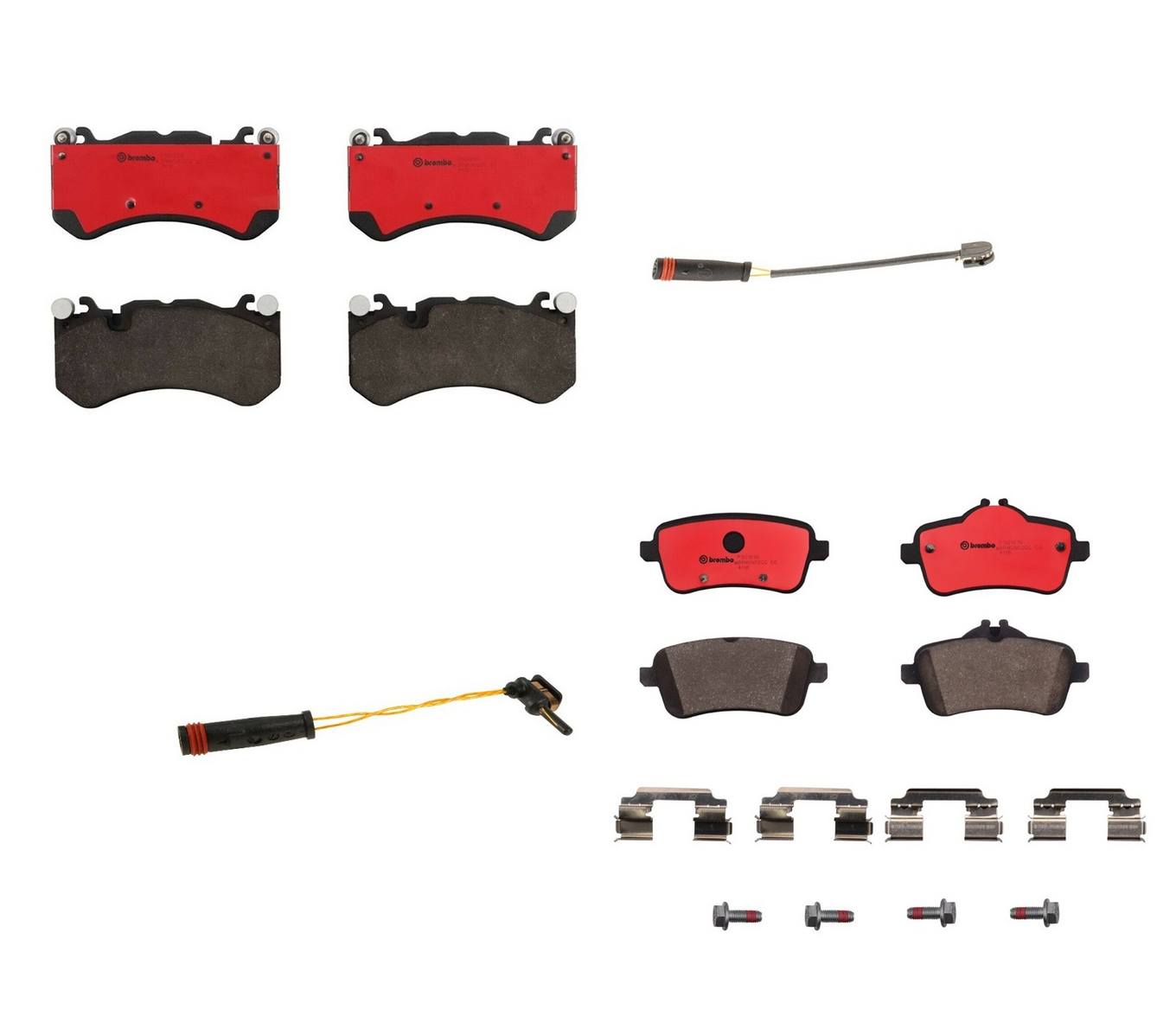 Brembo Disc Brake Pads Kit – Front and Rear