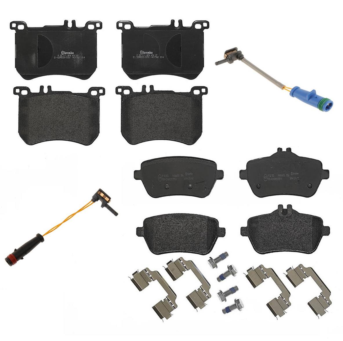 Brembo Disc Brake Pads Kit – Front and Rear