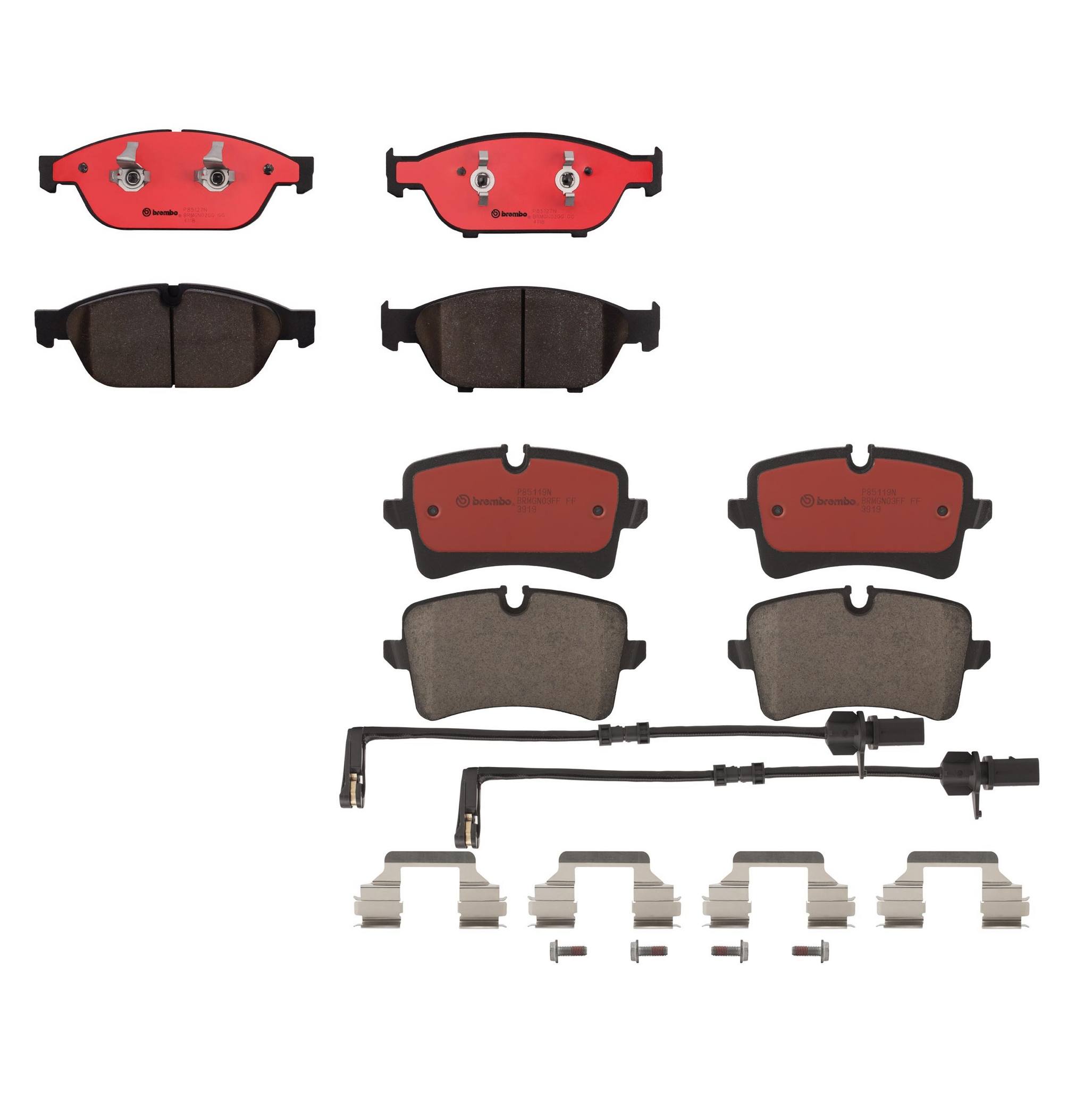 Brembo Disc Brake Pads Kit – Front and Rear