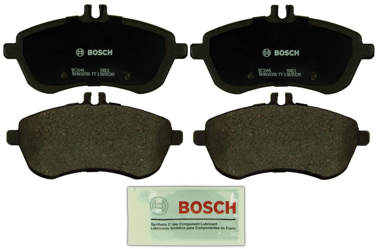 Mercedes-Benz Disc Brake Pad and Rotor Kit – Front (295mm) (Ceramic) – Bosch QuietCast 2044213612