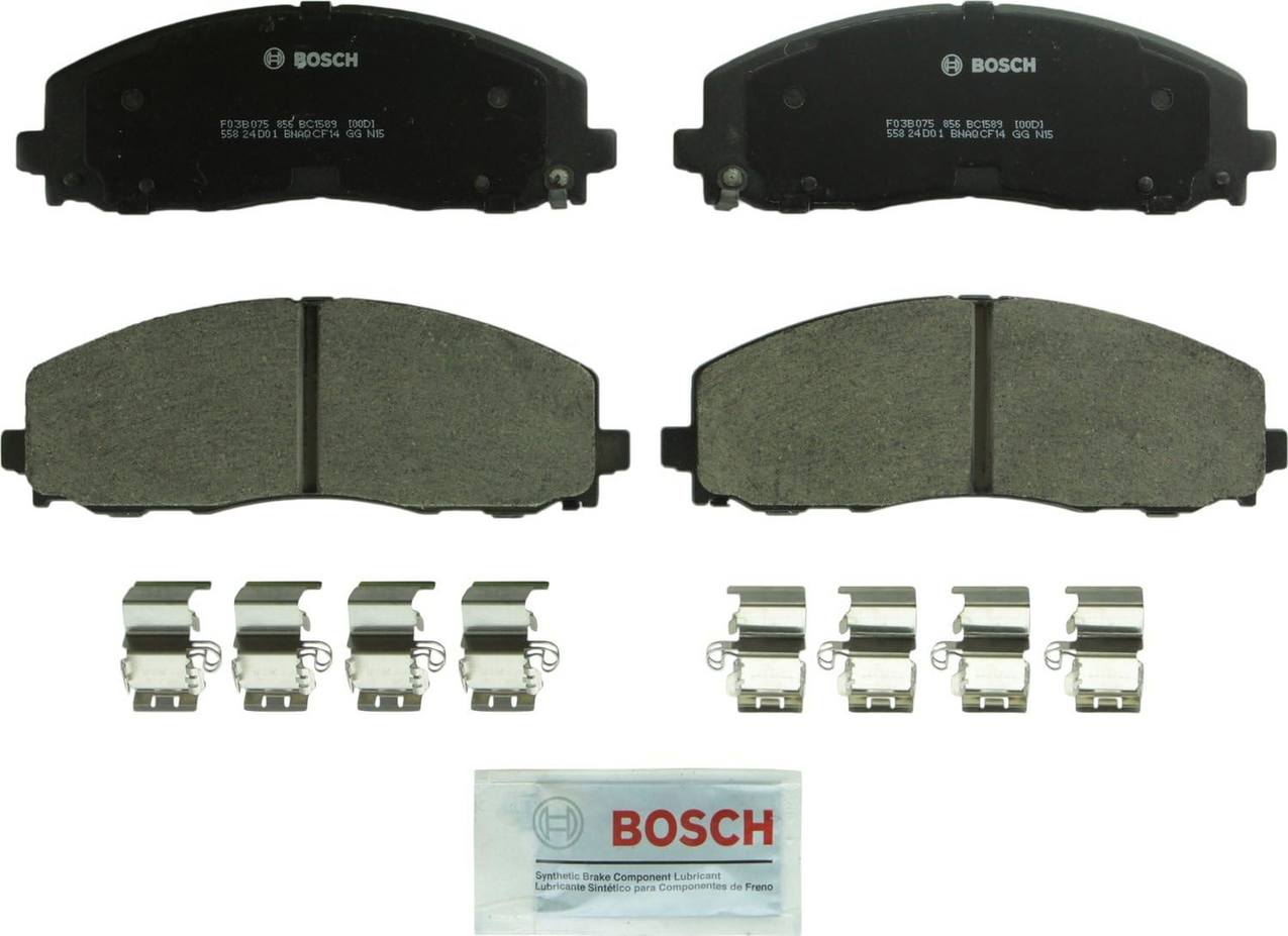 Volkswagen Disc Brake Pad and Rotor Kit – Front (330mm) (Ceramic) – Bosch QuietCast K68192969AA