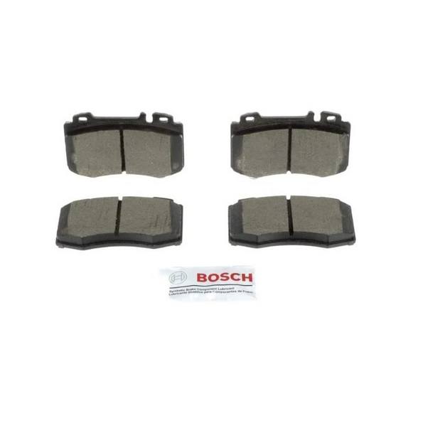 Mercedes-Benz Disc Brake Pad and Rotor Kit – Front (330mm) (Drilled) (Ceramic) – Bosch QuietCast 2114211412