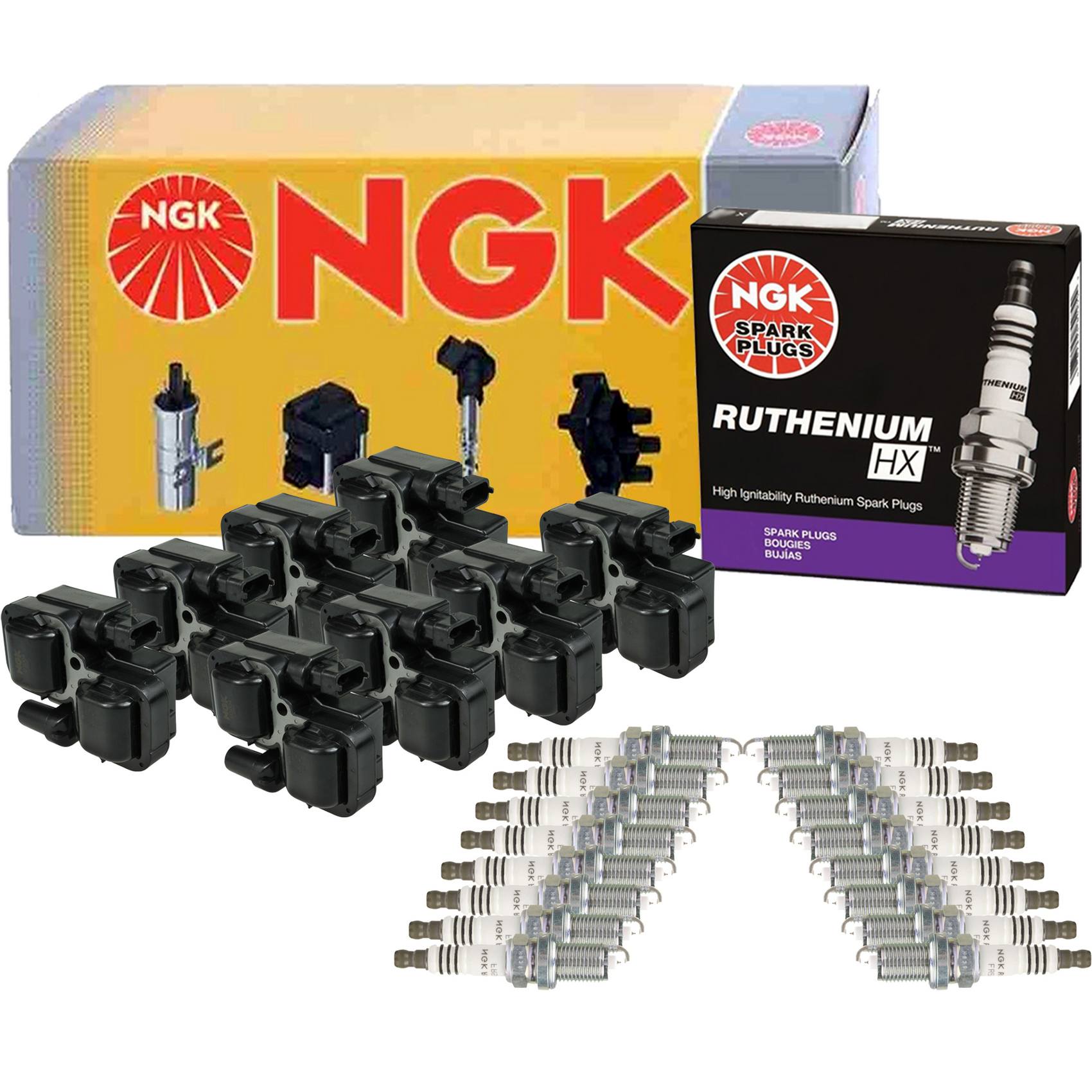 NGK Ignition Coil Kit (Ruthenium HX)