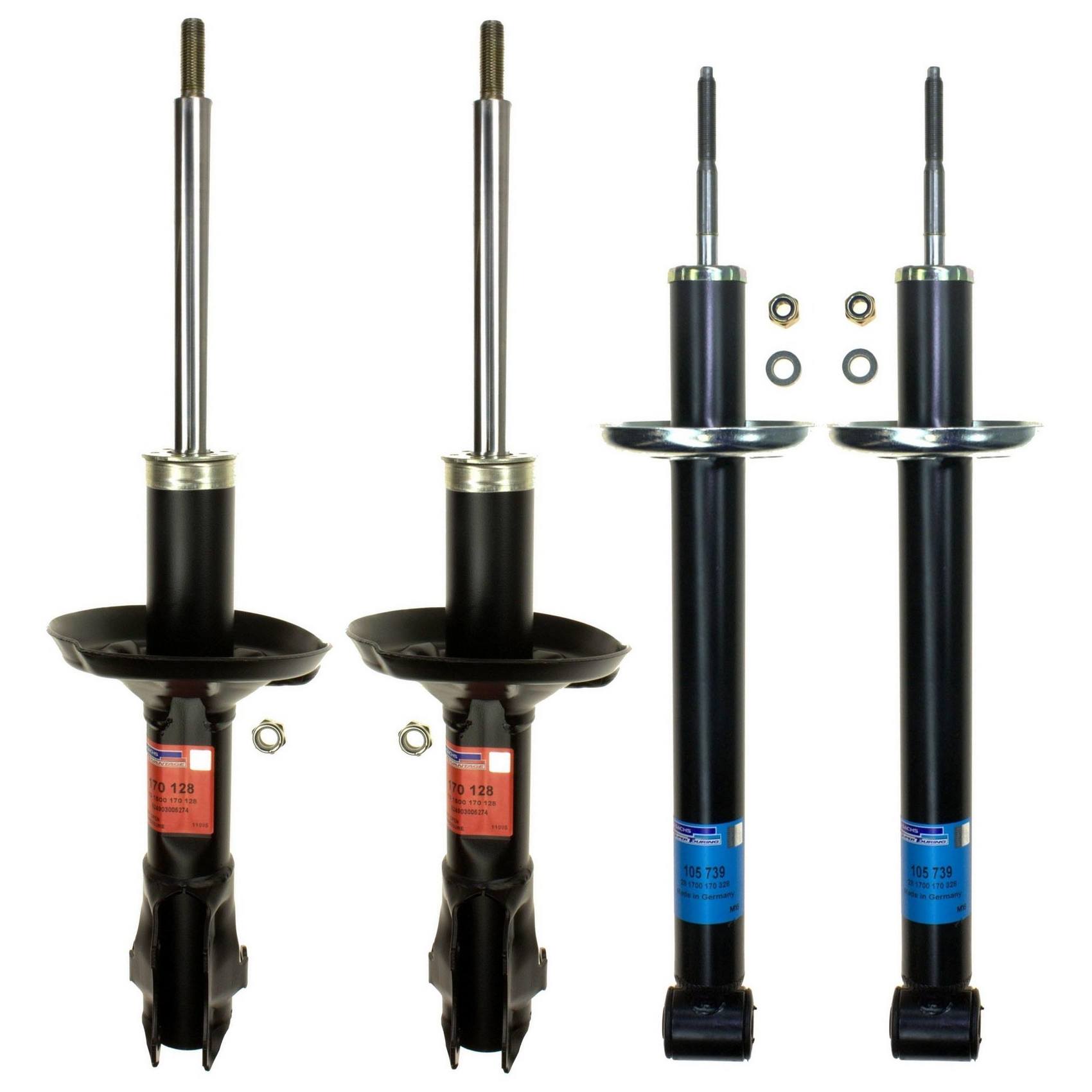 Suspension Strut and Shock Absorber Assembly Kit – Front and Rear (German Version)