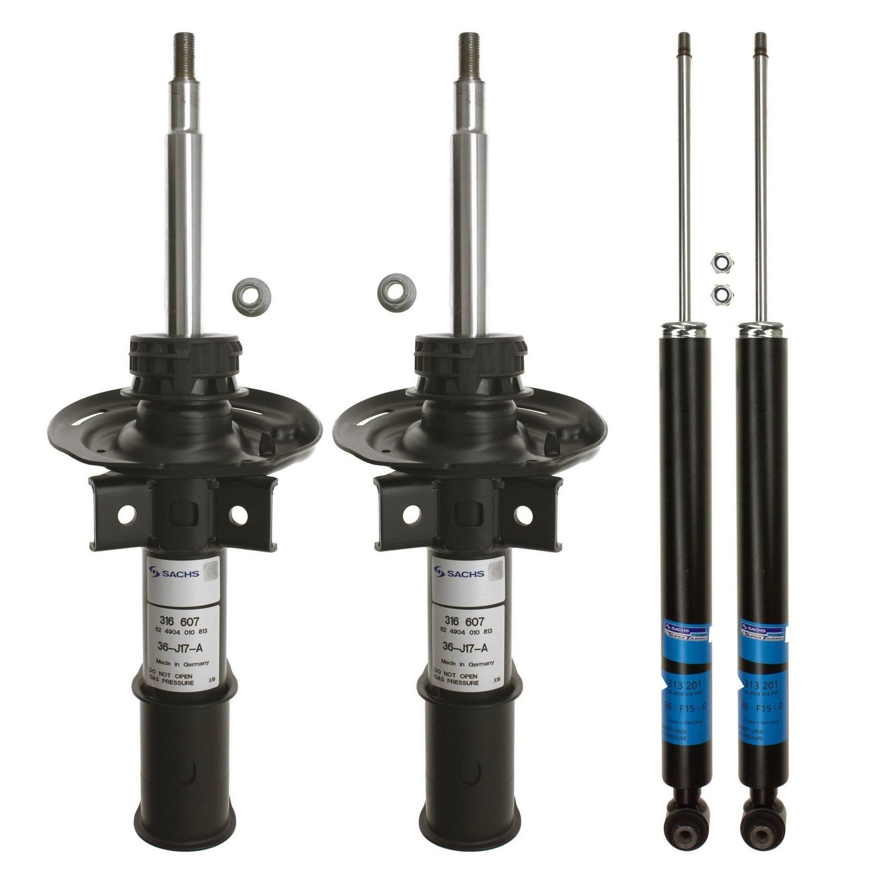 Suspension Strut and Shock Absorber Assembly Kit – Front and Rear