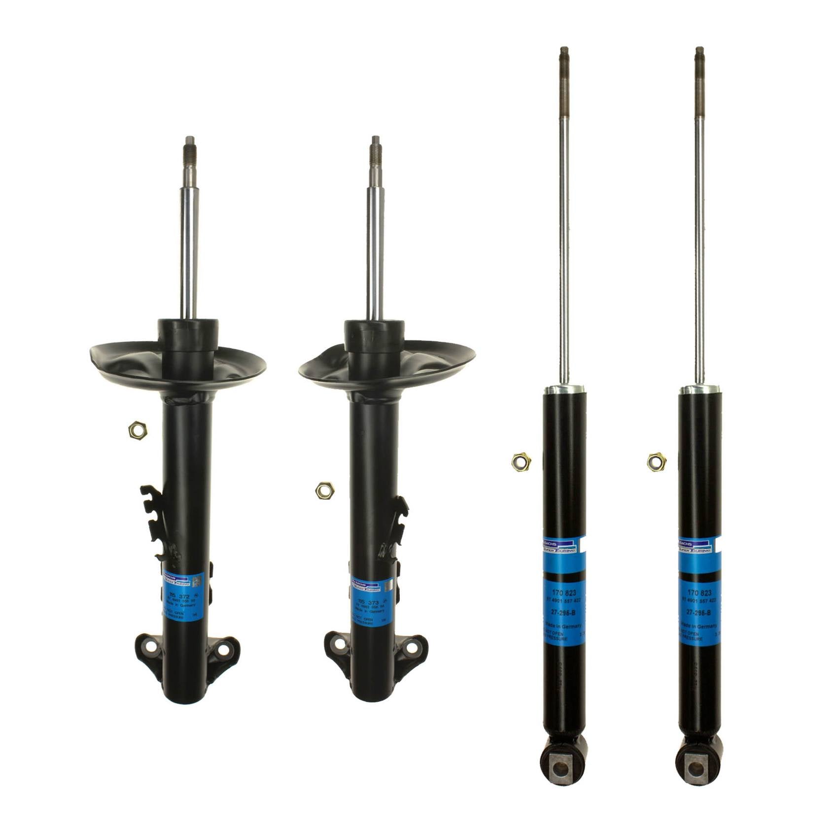 BMW Suspension Strut and Shock Absorber Assembly Kit – Front and Rear (With Standard Suspension)