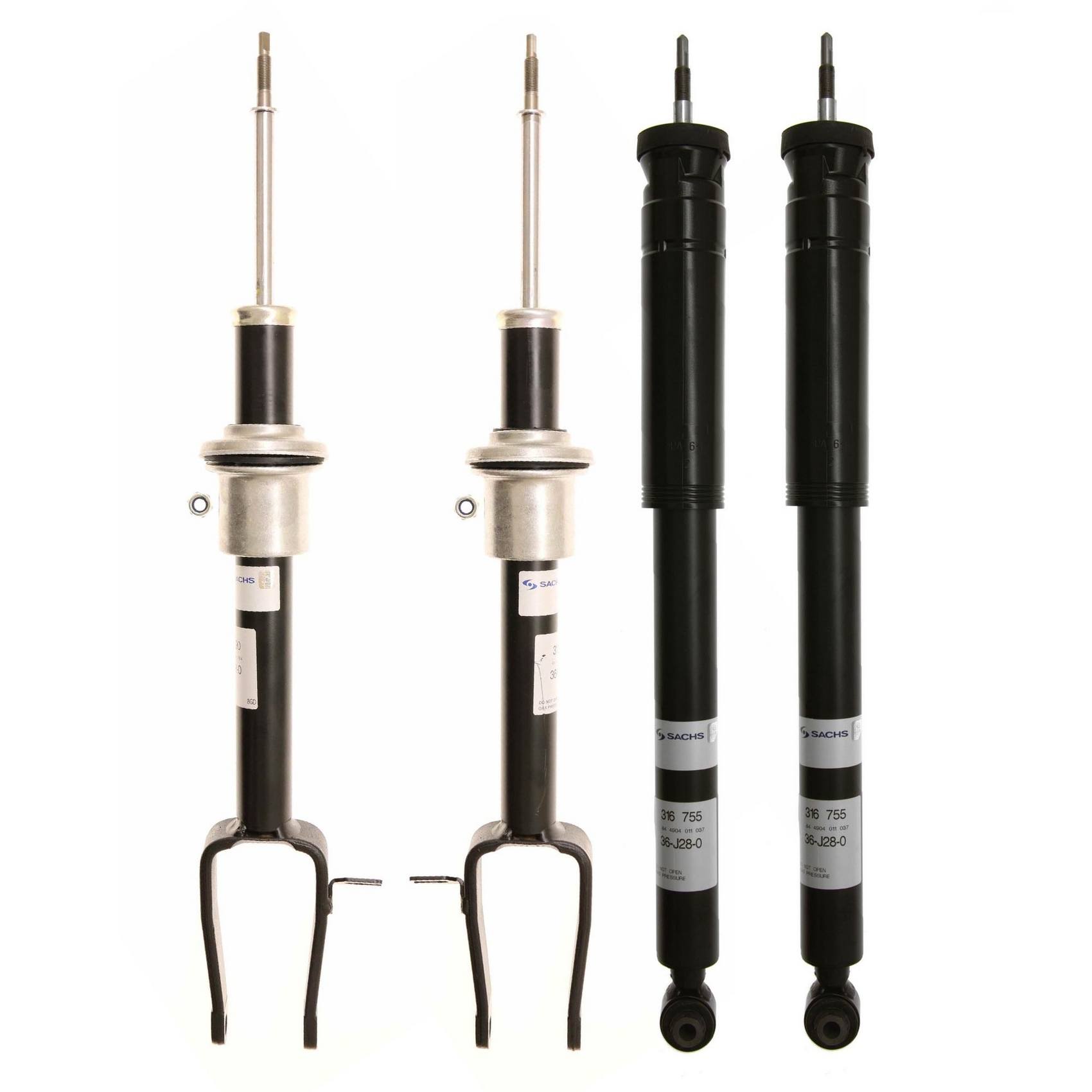 Mercedes-Benz Suspension Strut and Shock Absorber Assembly Kit – Front and Rear (With Standard Suspension)