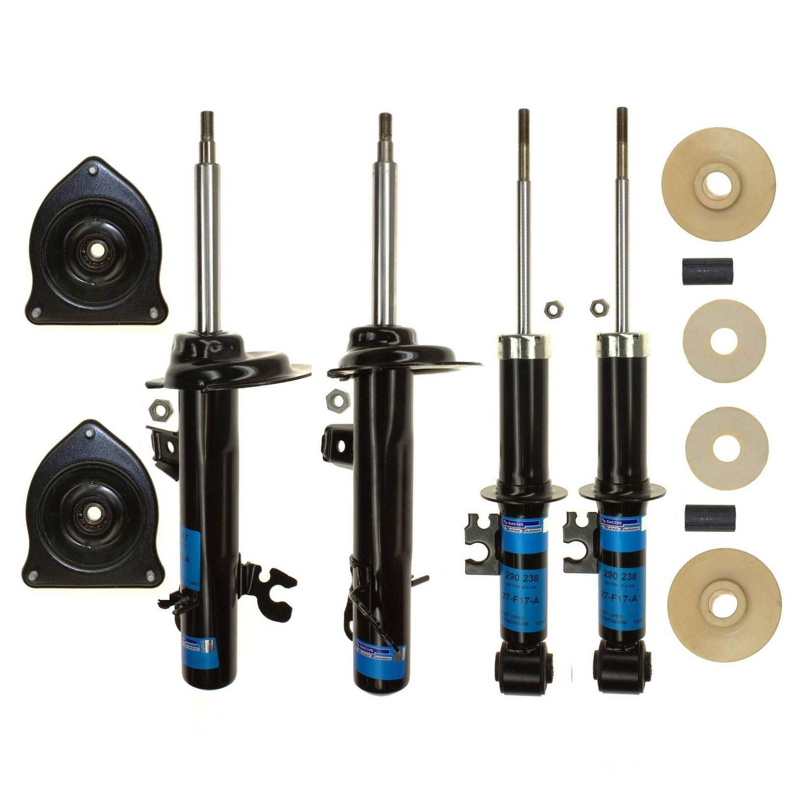 Mini Suspension Strut and Shock Absorber Assembly Kit – Front and Rear