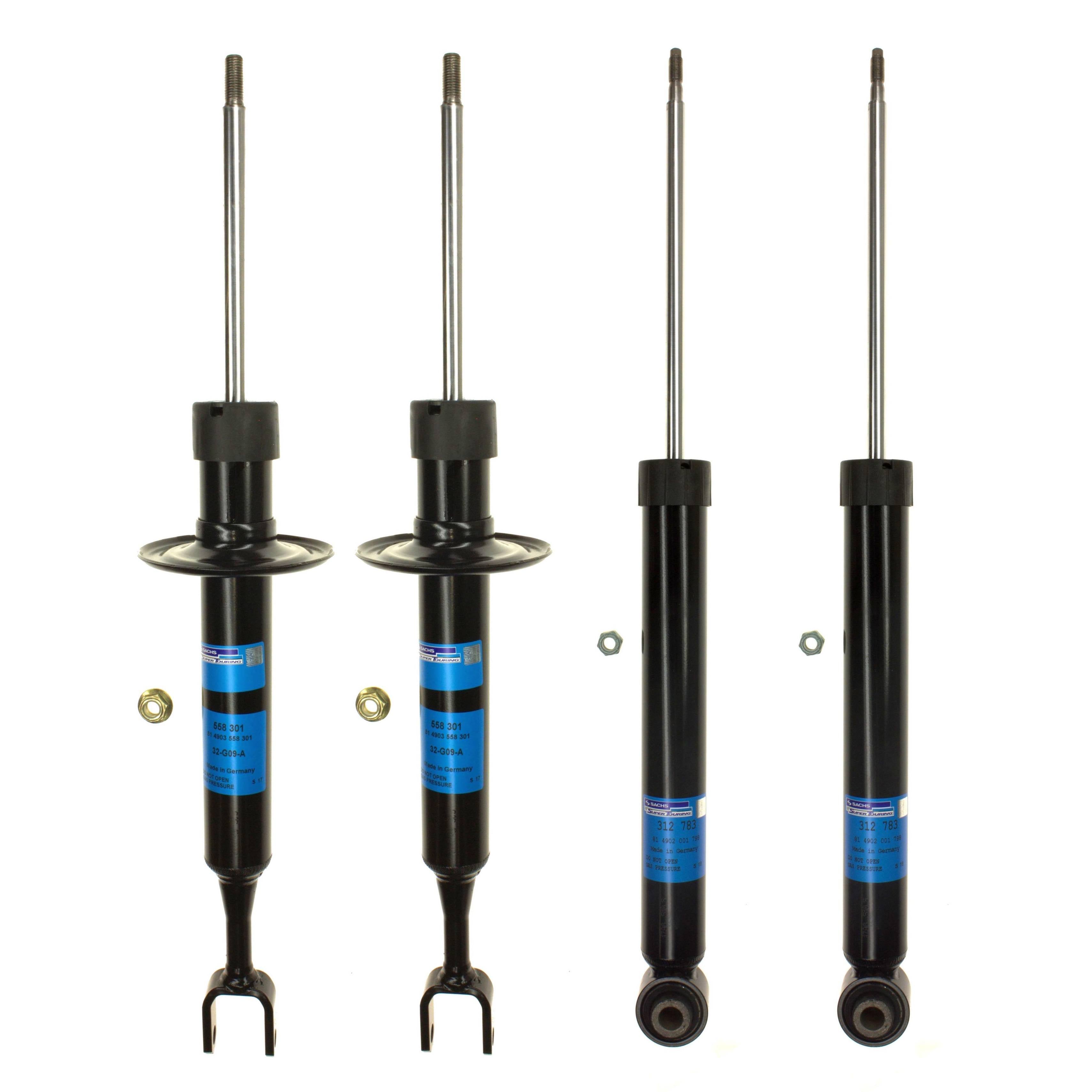 Shock Absorber Kit – Front and Rear (with Standard Suspension)