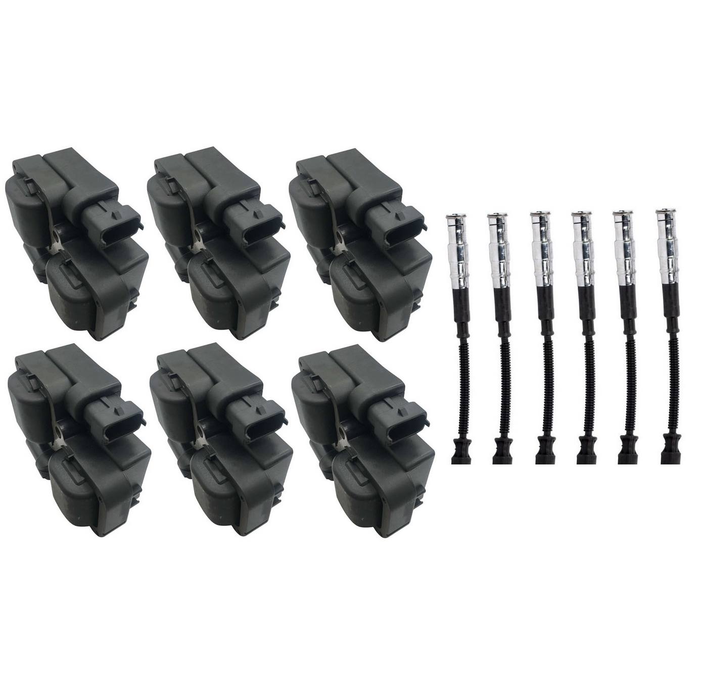 Spark Plug Wire Set (With Ignition Coils)