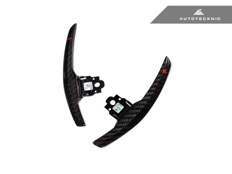 AutoTecknic F-Chassis Dry Carbon Shift Paddle Set - DCT