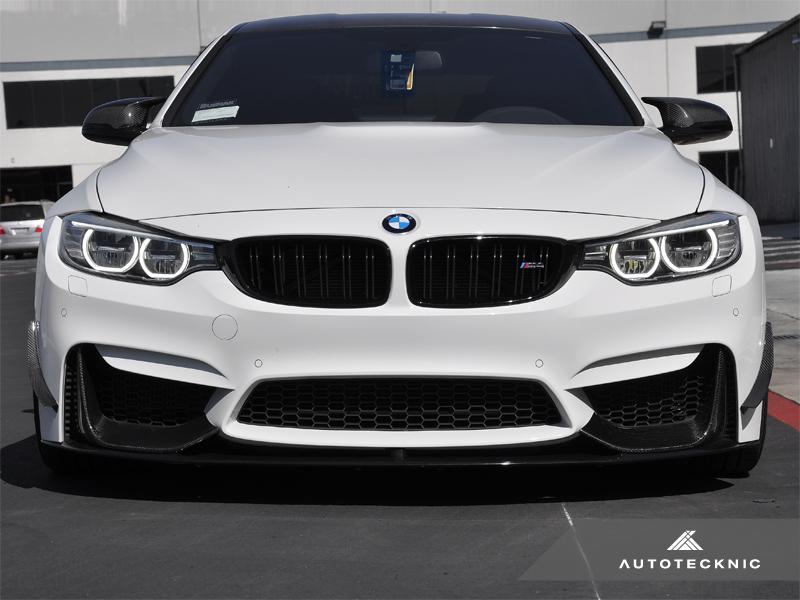 AutoTecknic F8X M3 / M4 - Carbon Fiber Front Bumper Canards