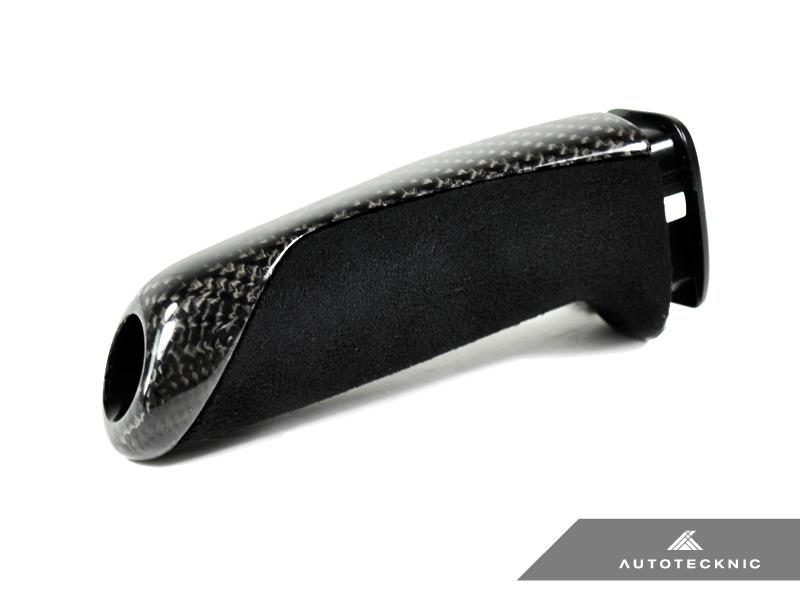 AutoTecknic F-Chassis - Carbon Alcantara E-Brake Handle