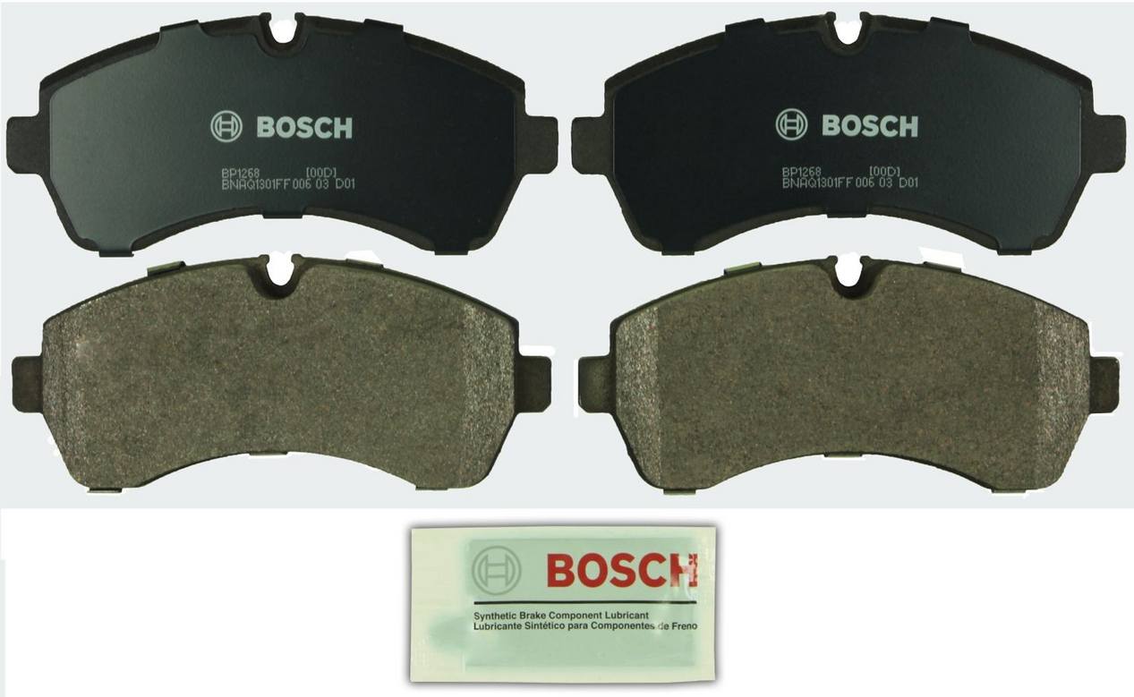 Mercedes-Benz Disc Brake Pad Set – Front – Bosch 0044206820