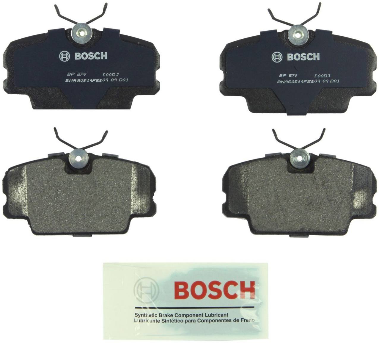 BMW Mercedes-Benz Disc Brake Pad Set – Front – Bosch 0024200220