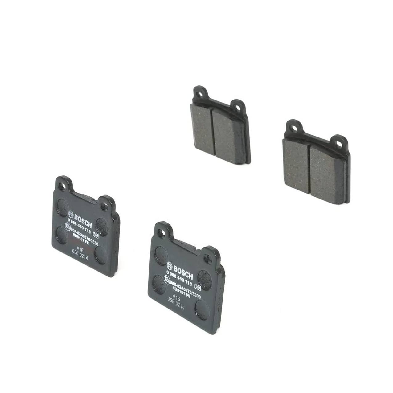 Disc Brake Pad Set – Rear (Semi-Metallic) (QuietCast)