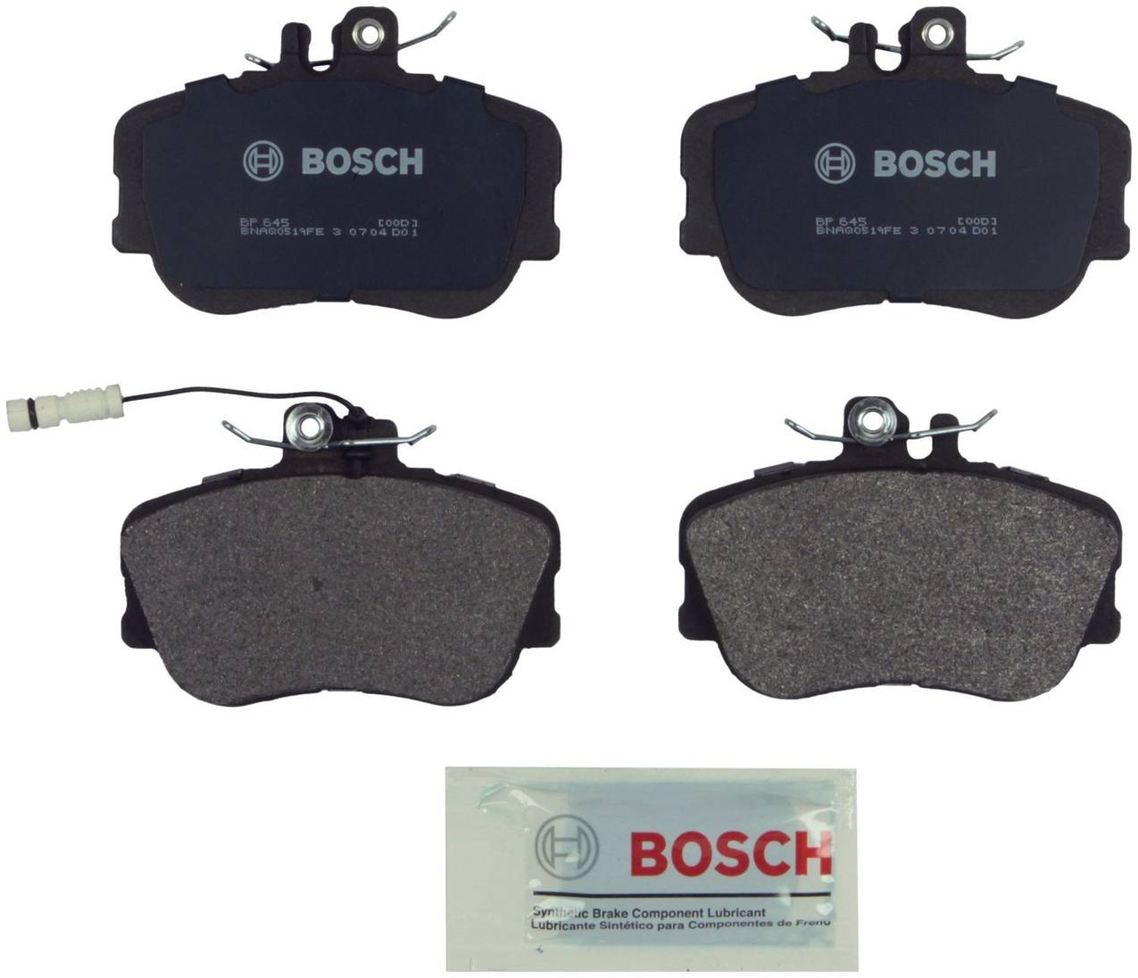 Mercedes-Benz Disc Brake Pad Set (Front) Bosch BP645