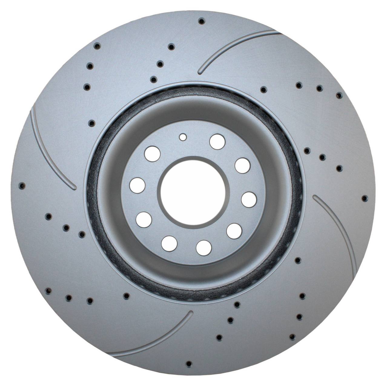 Audi Volkswagen Disc Brake Rotor – Front (340mm) (Drilled/Slotted) 1K0615301AD