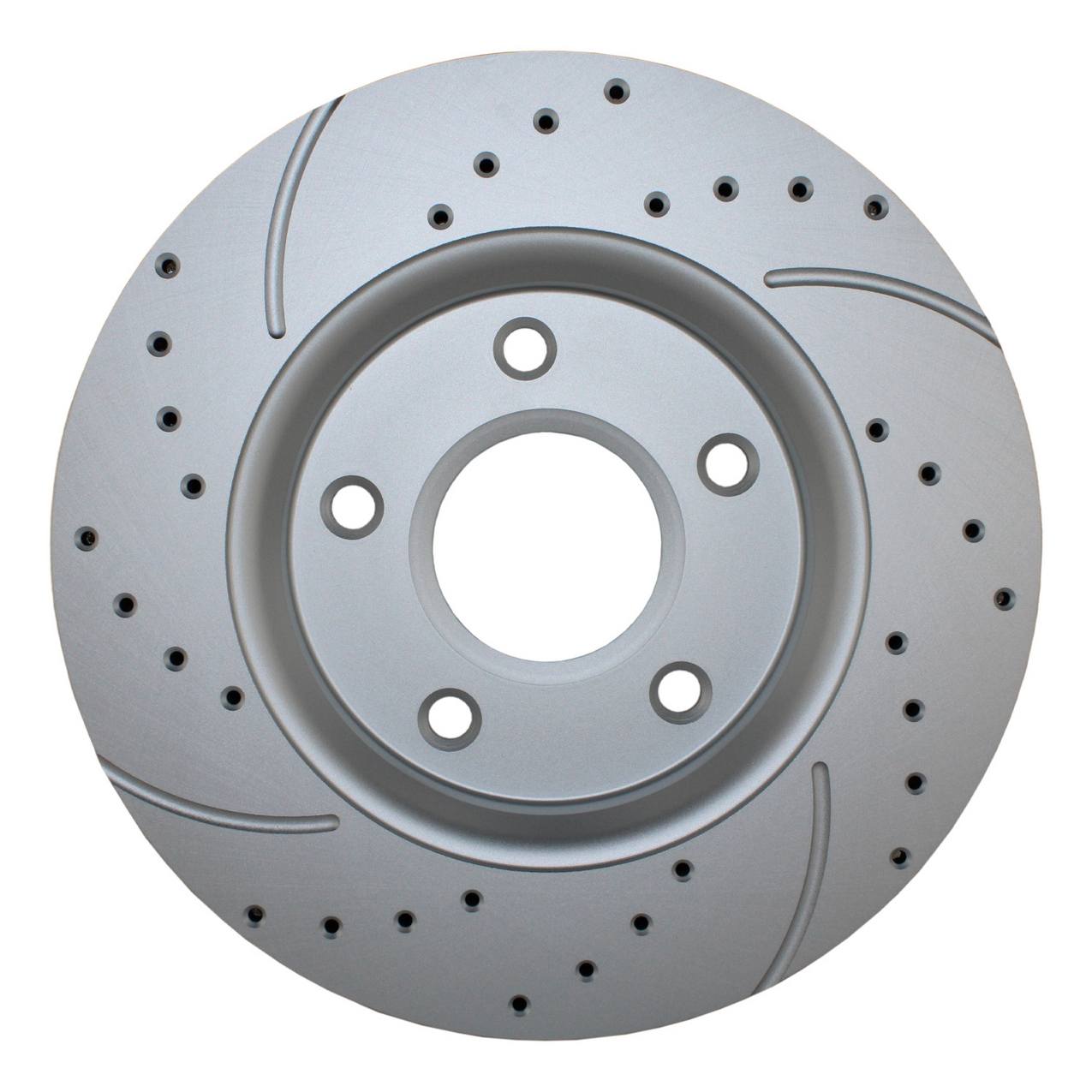 Volkswagen Disc Brake Rotor – Front (302mm) (Drilled/Slotted) 4721933AB