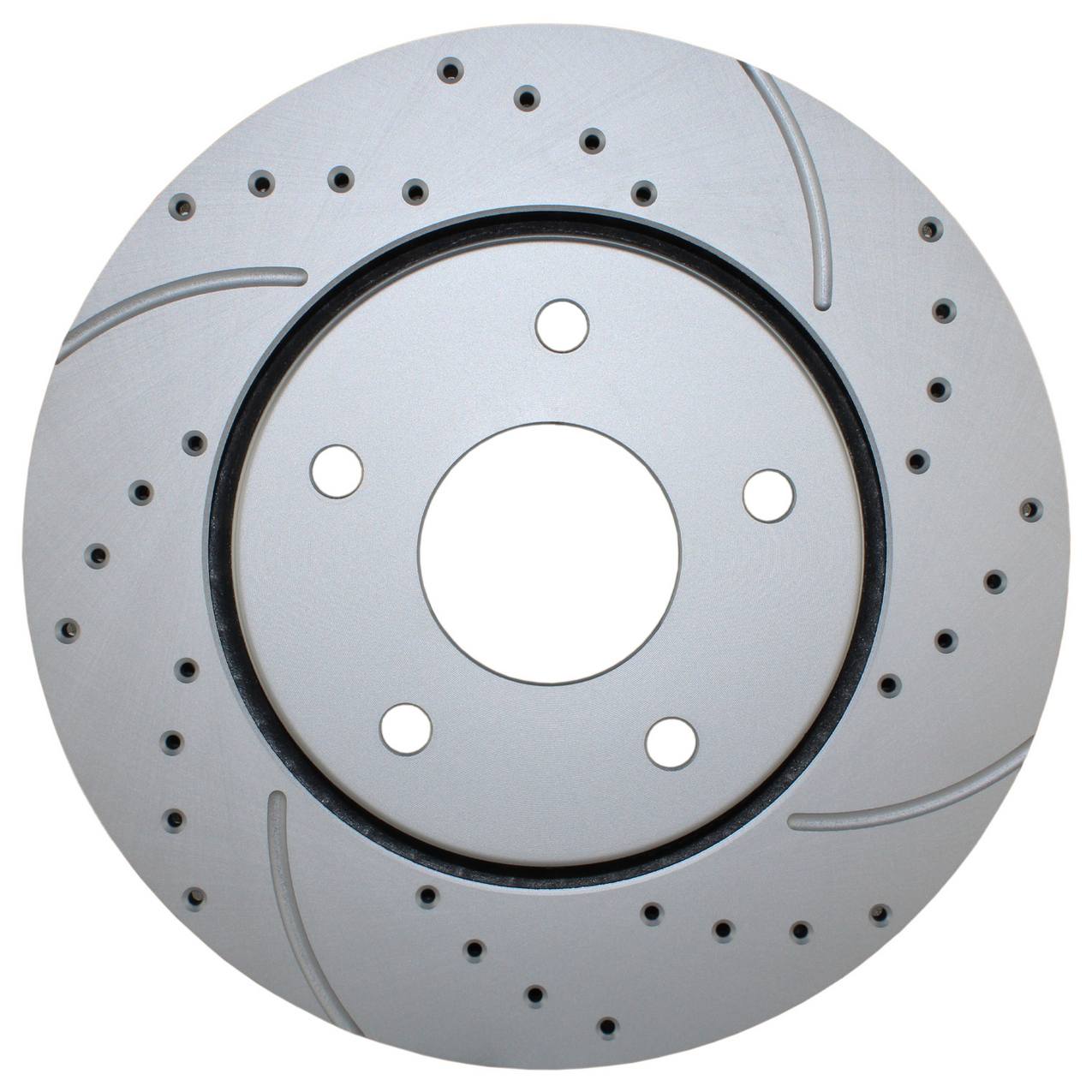 Volkswagen Disc Brake Rotor – Front (302mm) (Drilled/Slotted) 4721933AB