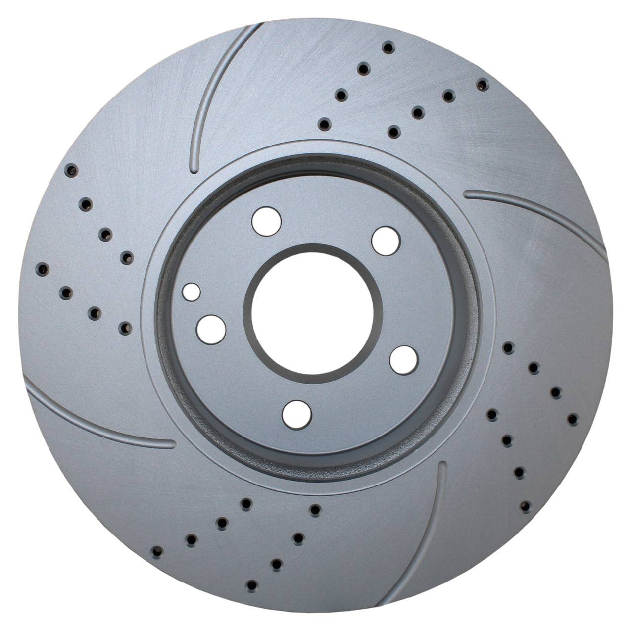 Mercedes-Benz Disc Brake Rotor – Front (295mm) (Drilled/Slotted) 2044210712