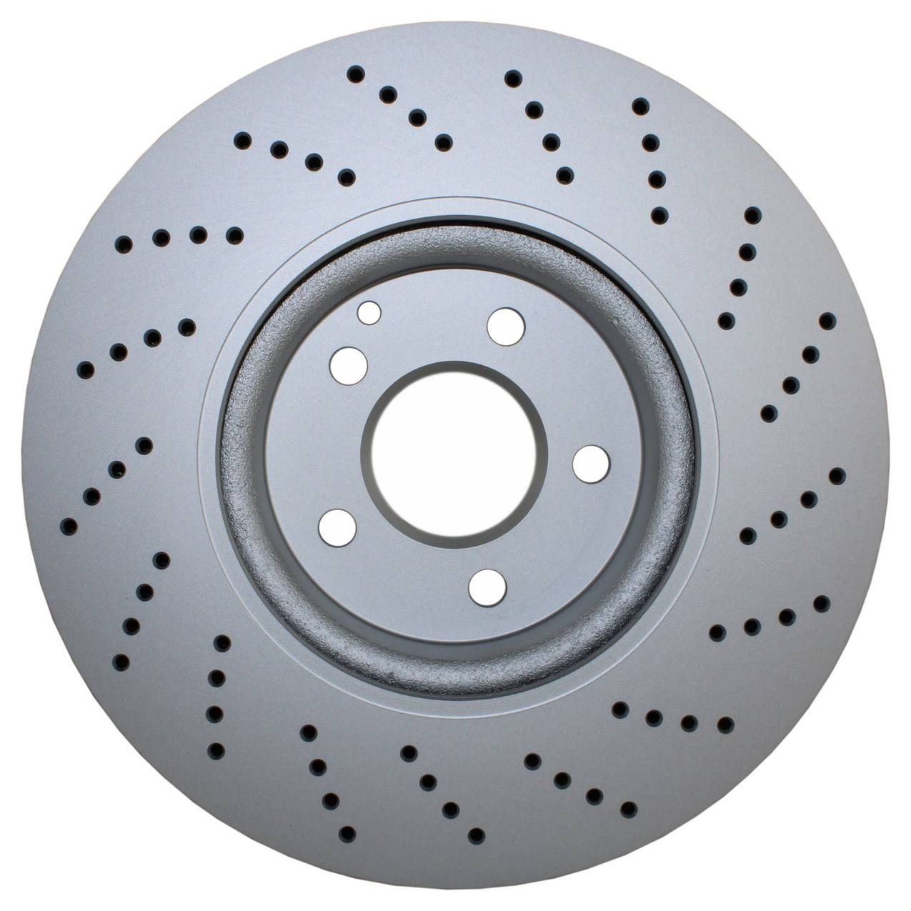 Mercedes-Benz Disc Brake Pad and Rotor Kit – Front (322mm) (Drilled) (Ceramic) – Akebono EURO 2044211012