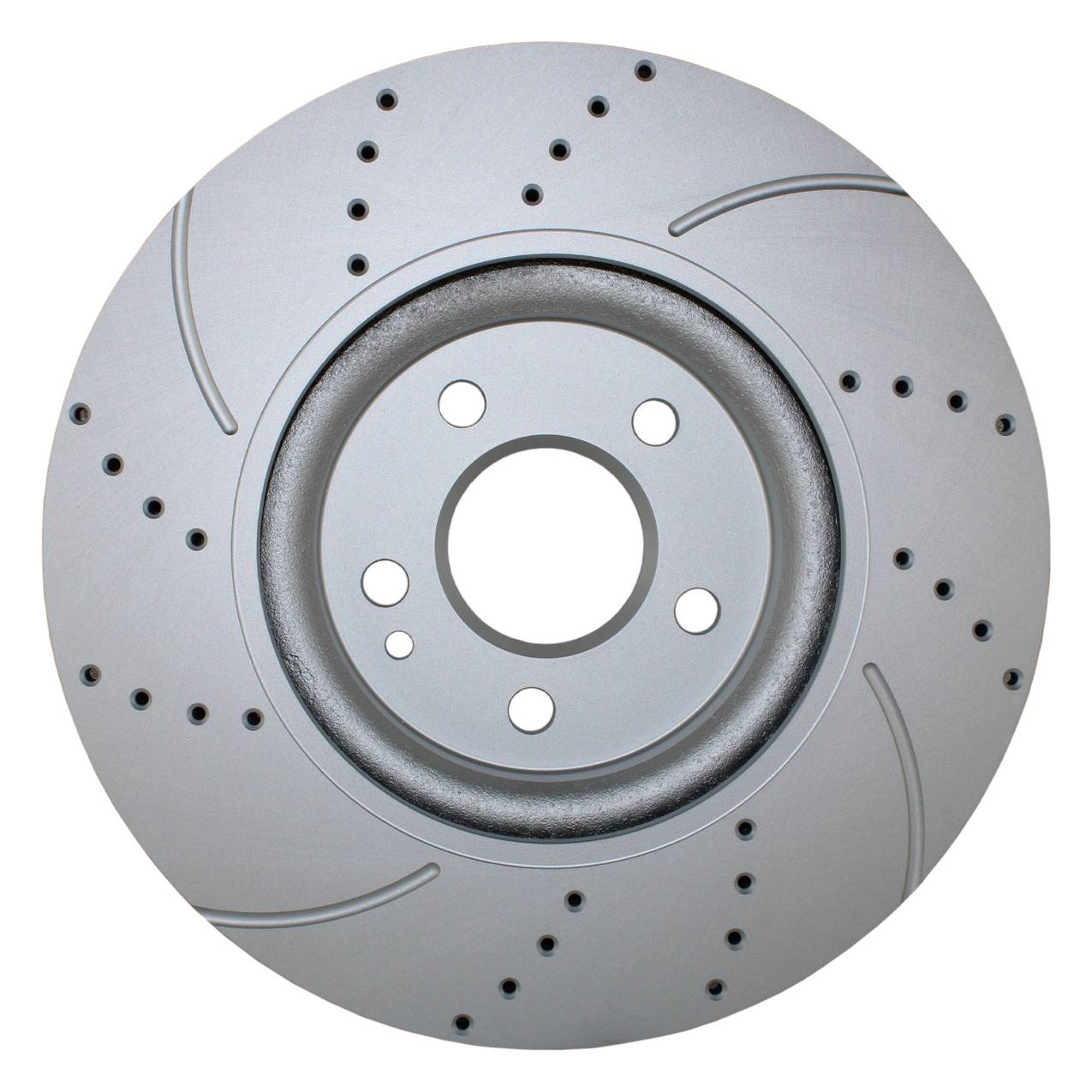 Mercedes-Benz Disc Brake Pad and Rotor Kit – Front (320mm) (Drilled) (Ceramic) – Akebono EURO 2464212612