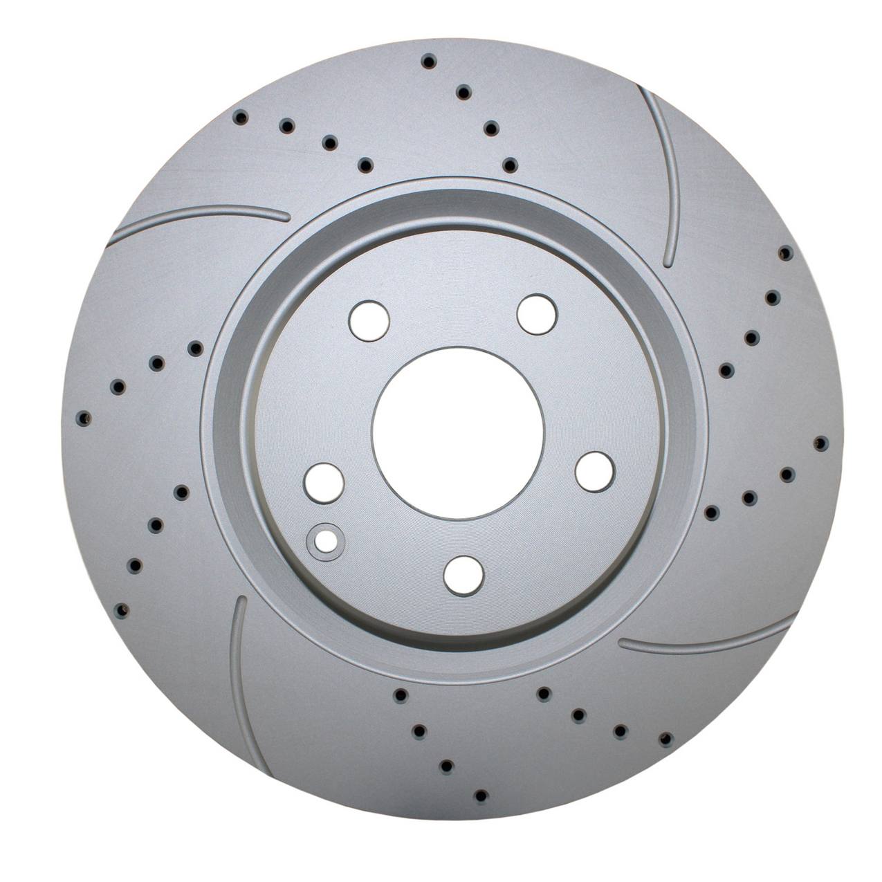 Mercedes-Benz Disc Brake Rotor – Front (330mm) (Drilled/Slotted) 2044212912