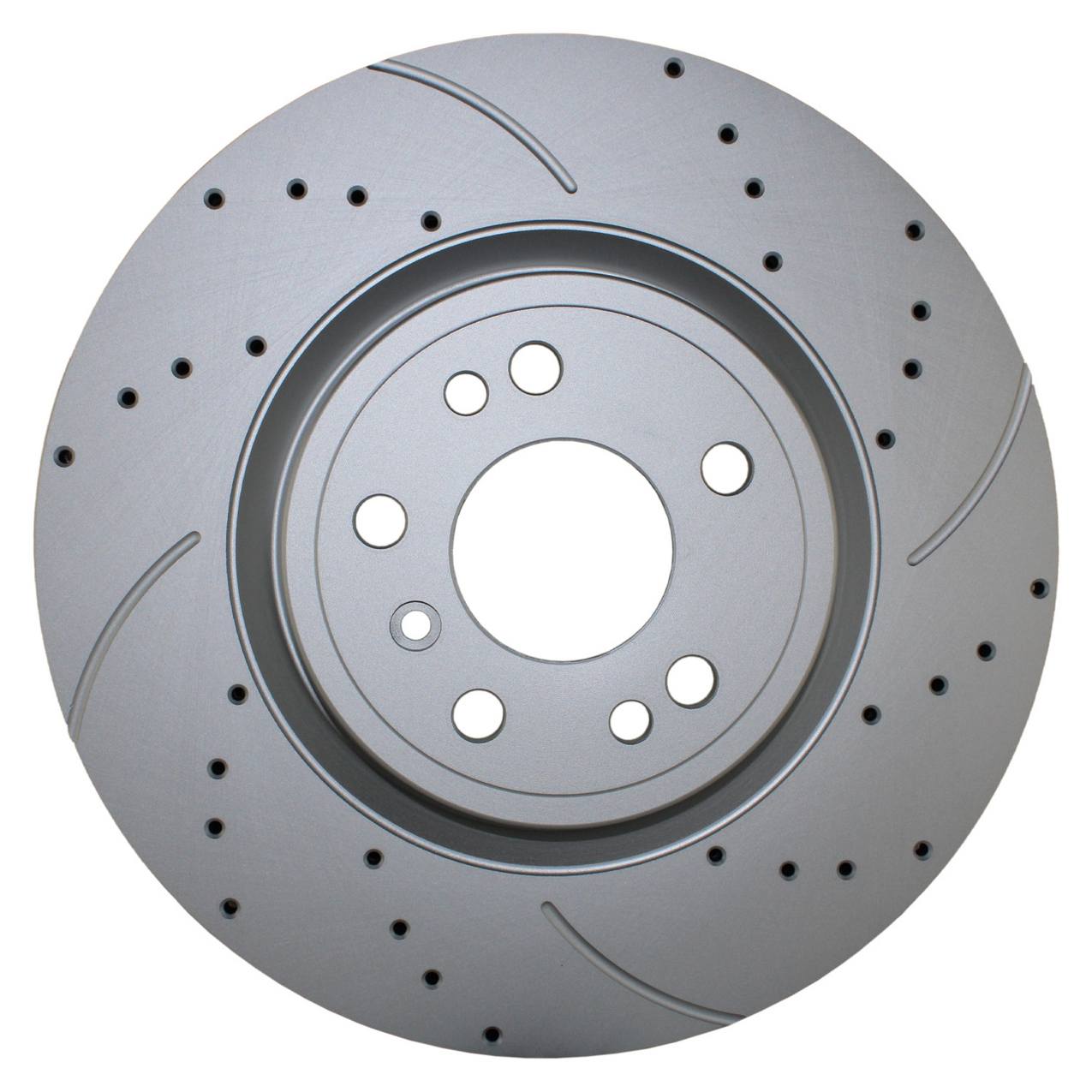 Mercedes-Benz Disc Brake Rotor – Front (330mm) (Drilled/Slotted) 1664210012