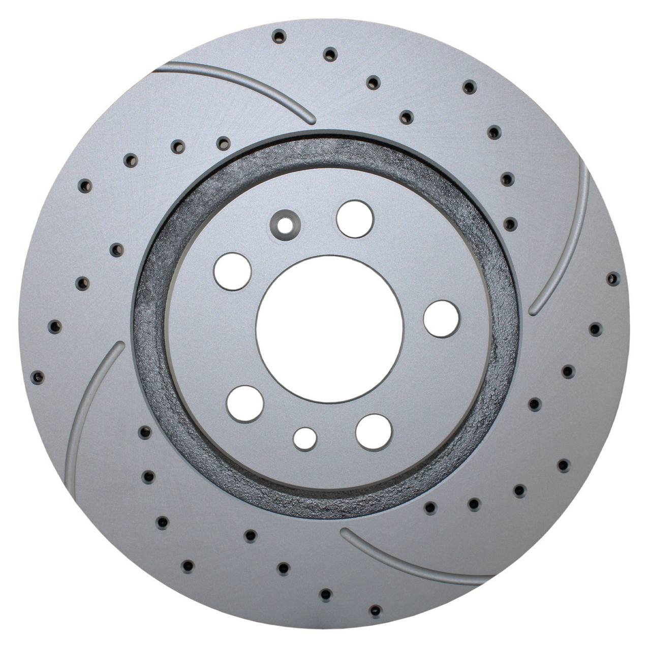 Volkswagen Disc Brake Rotor – Front (280mm) (Drilled/Slotted) 1J0615301E