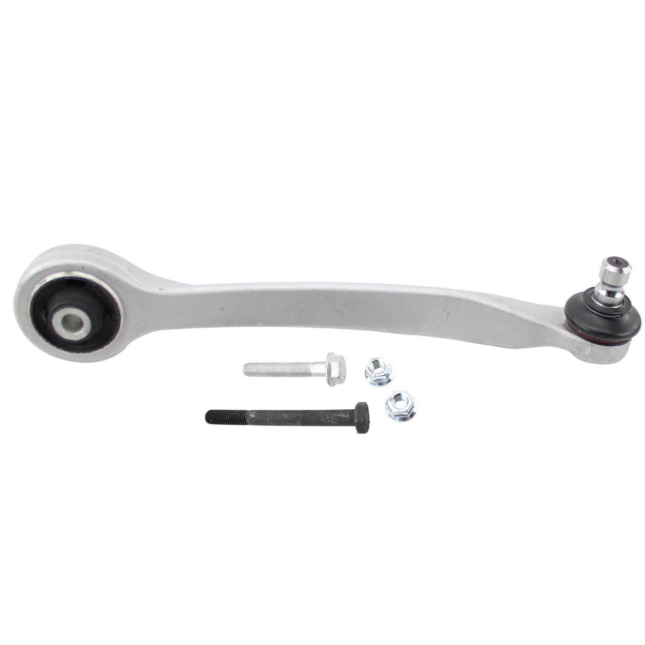 Audi Volkswagen Suspension Control Arm and Ball Joint Assembly – Front (Driver Side) (Upper) (Forward) (Forged Aluminum) 8E0407505A