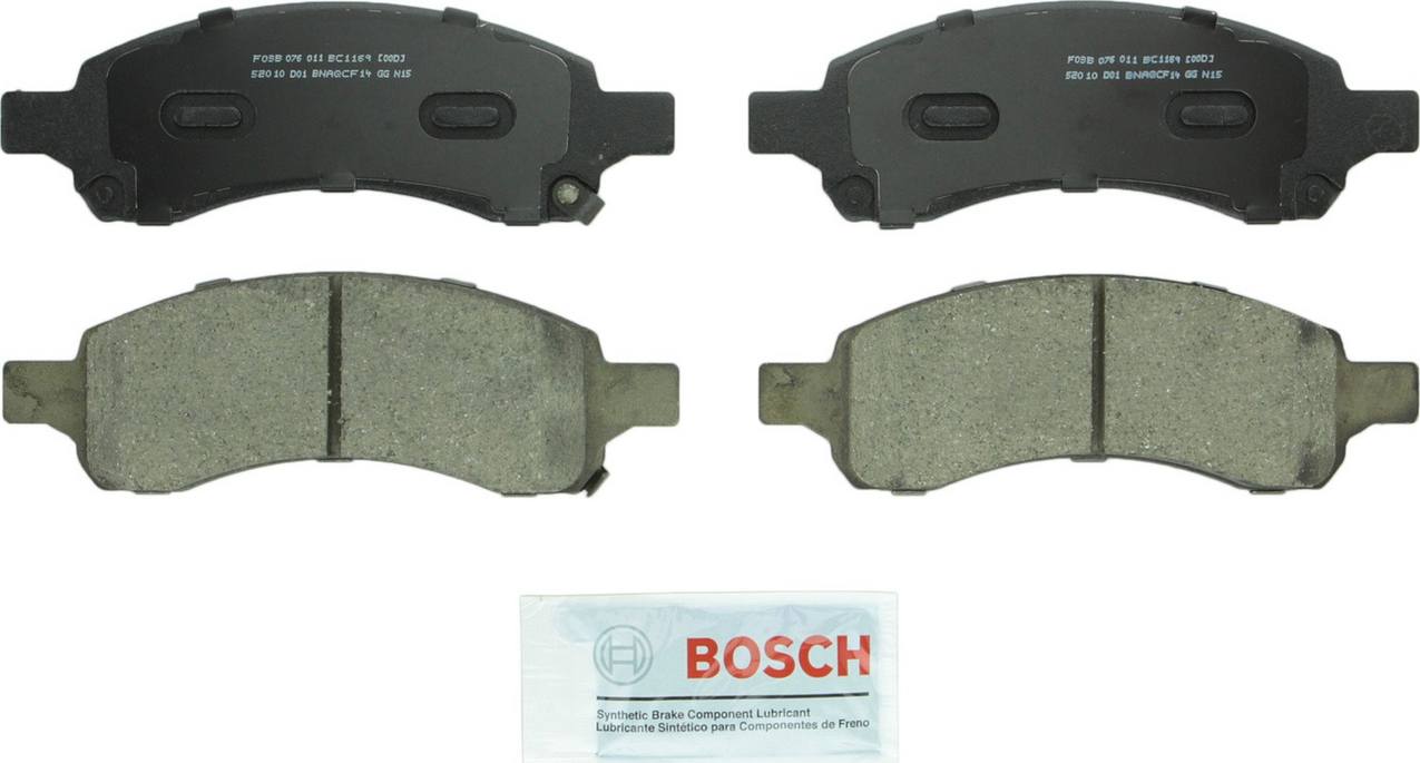 Disc Brake Pad Set – Front (Ceramic) (QuietCast)