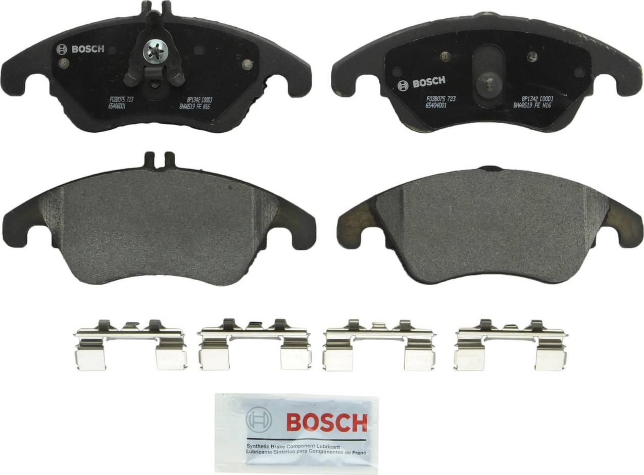 Mercedes Disc Brake Pad Set – Front 0074205820 – Bosch QuietCast BP1342