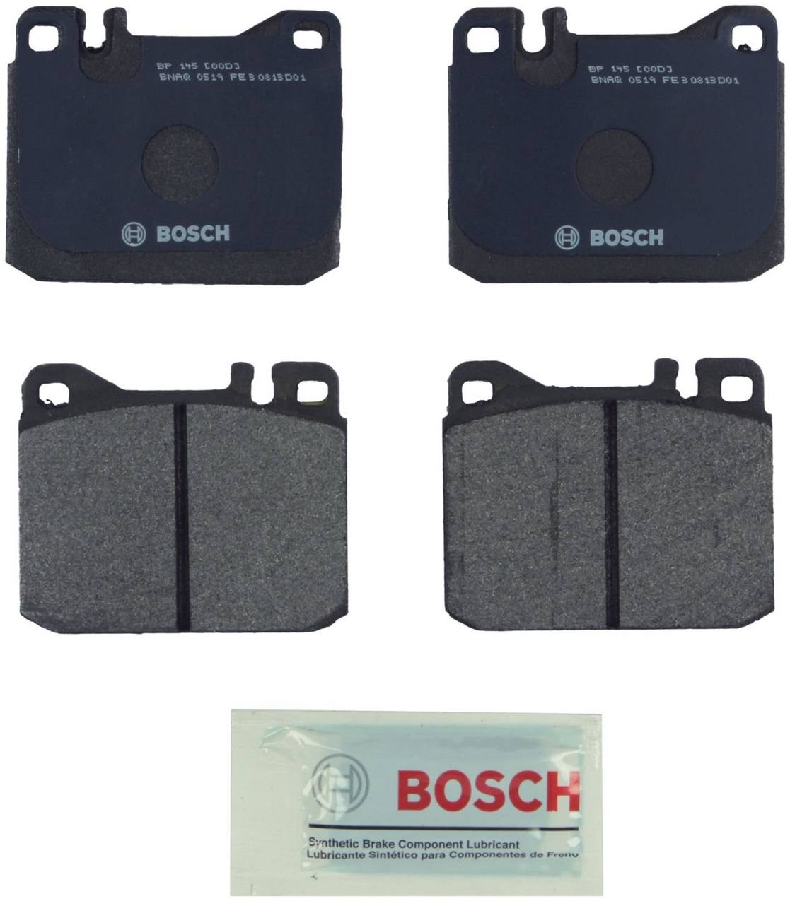 Disc Brake Pad Set – Front (Semi-Metallic) (QuietCast)