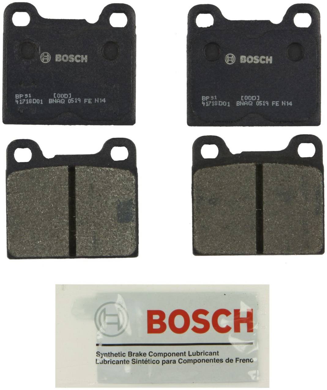 Disc Brake Pad Set (Semi-Metallic) (QuietCast)