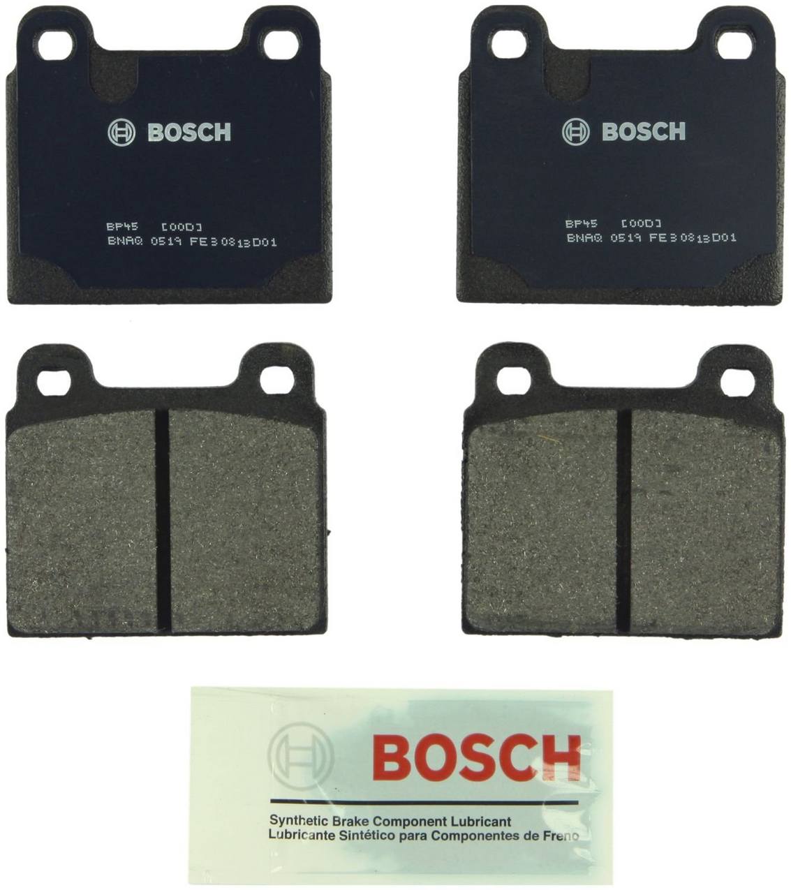 Disc Brake Pad Set – Front (Semi-Metallic) (QuietCast)