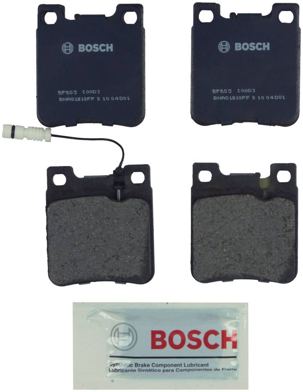 Disc Brake Pad Set – Rear (Semi-Metallic) (QuietCast)