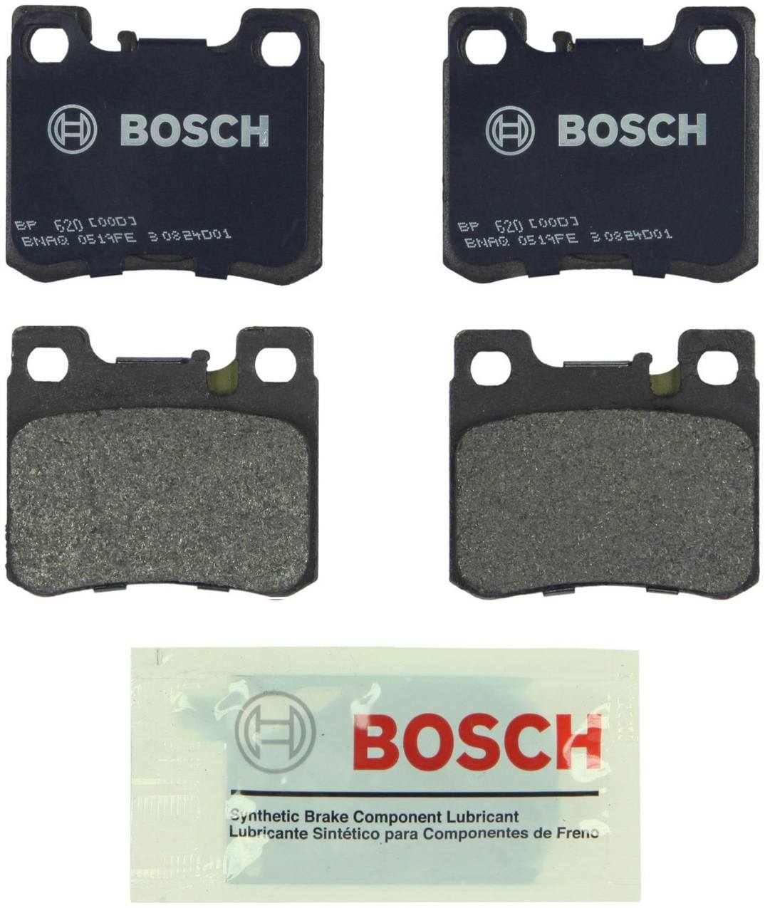 Disc Brake Pad Set – Rear (Semi-Metallic) (QuietCast)