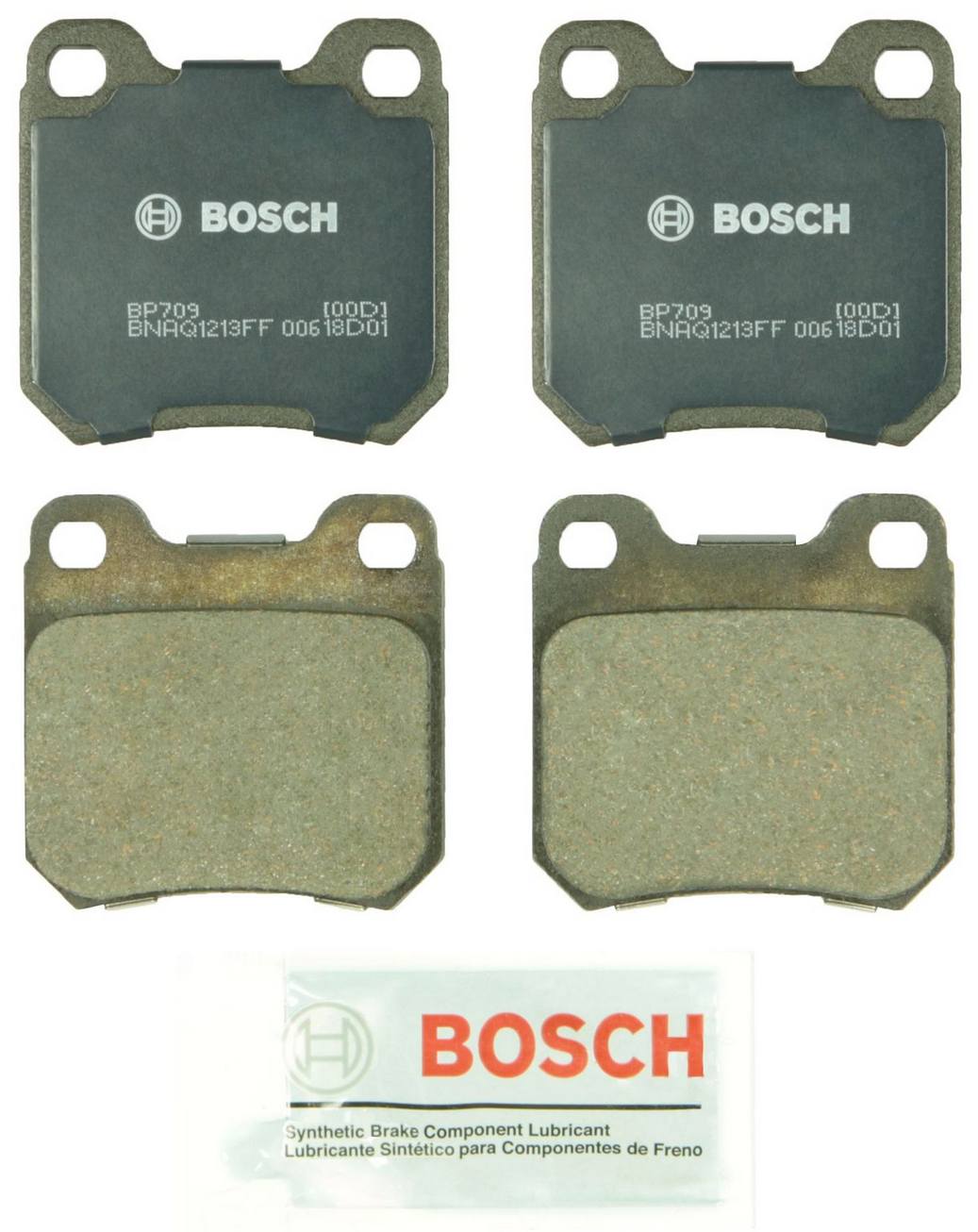 Disc Brake Pad Set – Rear (Semi-Metallic) (QuietCast)