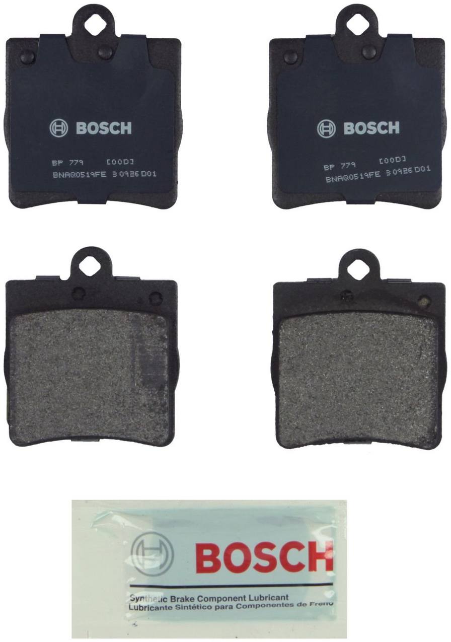 Disc Brake Pad Set – Rear (Semi-Metallic) (QuietCast)