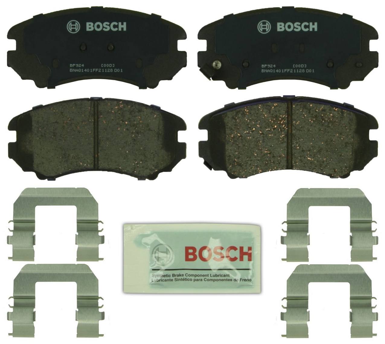 Disc Brake Pad Set – Front (Organic) (QuietCast)