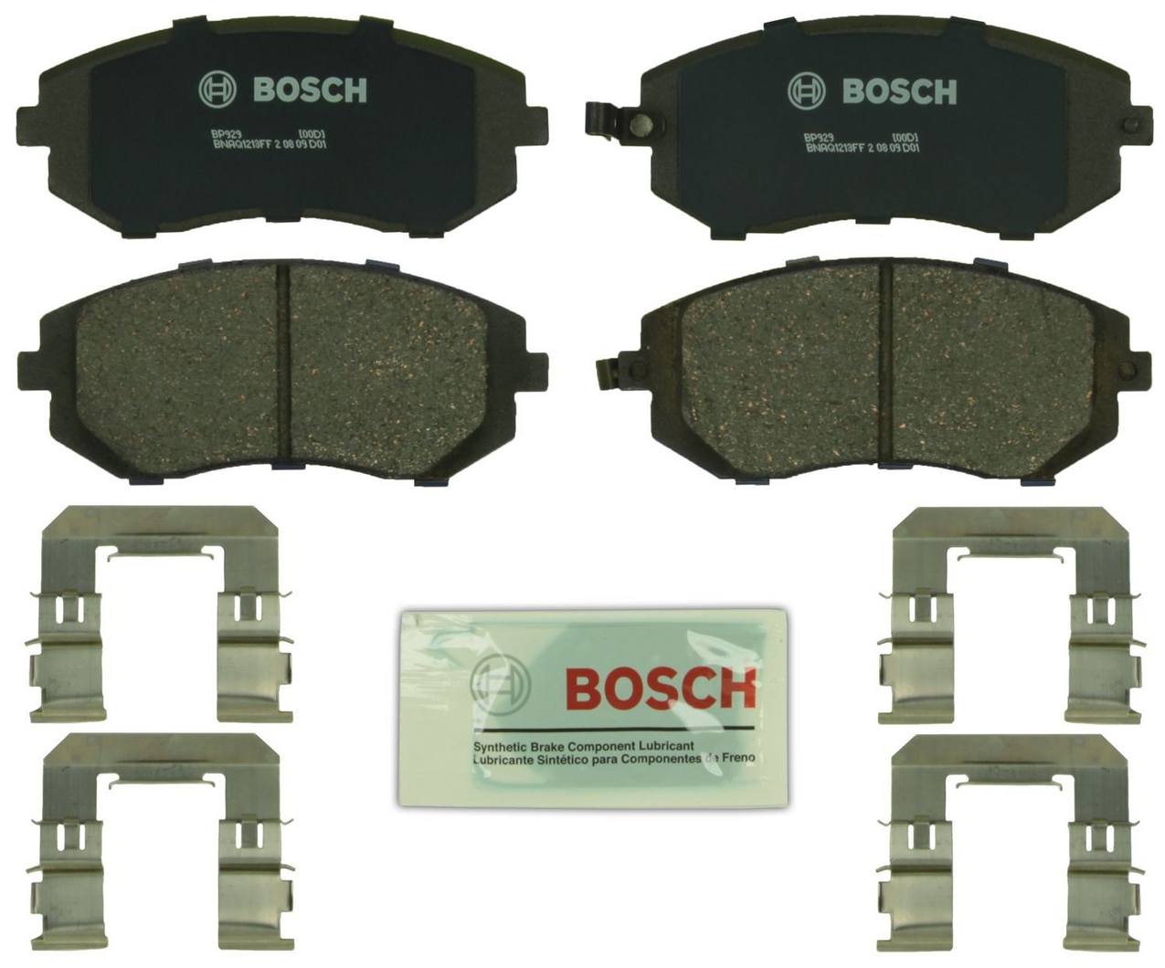 Disc Brake Pad Set – Front (Semi-Metallic) (QuietCast)