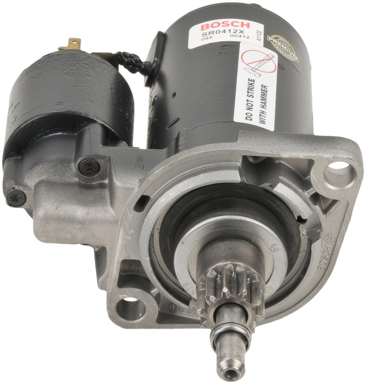 VW Starter Motor (Rebuilt) 02A911023EX – Bosch SR0412X