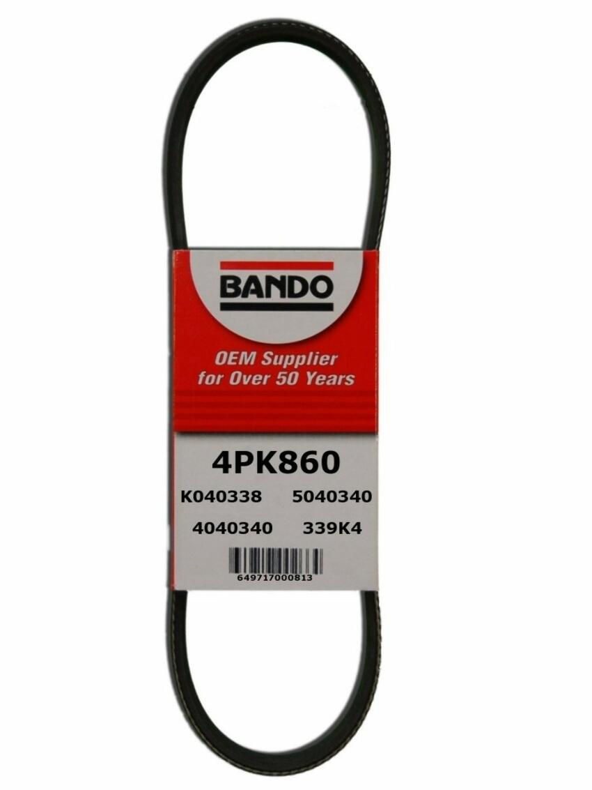 Audi BMW Serpentine Belt 4PK860 – Bando